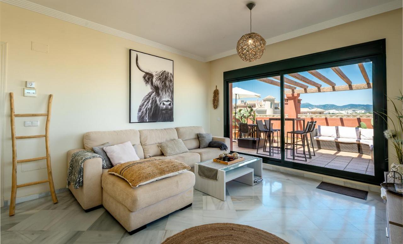 Colinas El Hacho 2320 Sea View Apartment Manilva Bagian luar foto