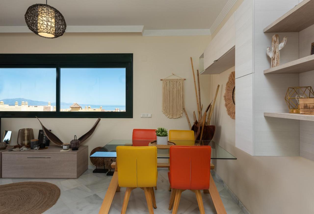 Colinas El Hacho 2320 Sea View Apartment Manilva Bagian luar foto