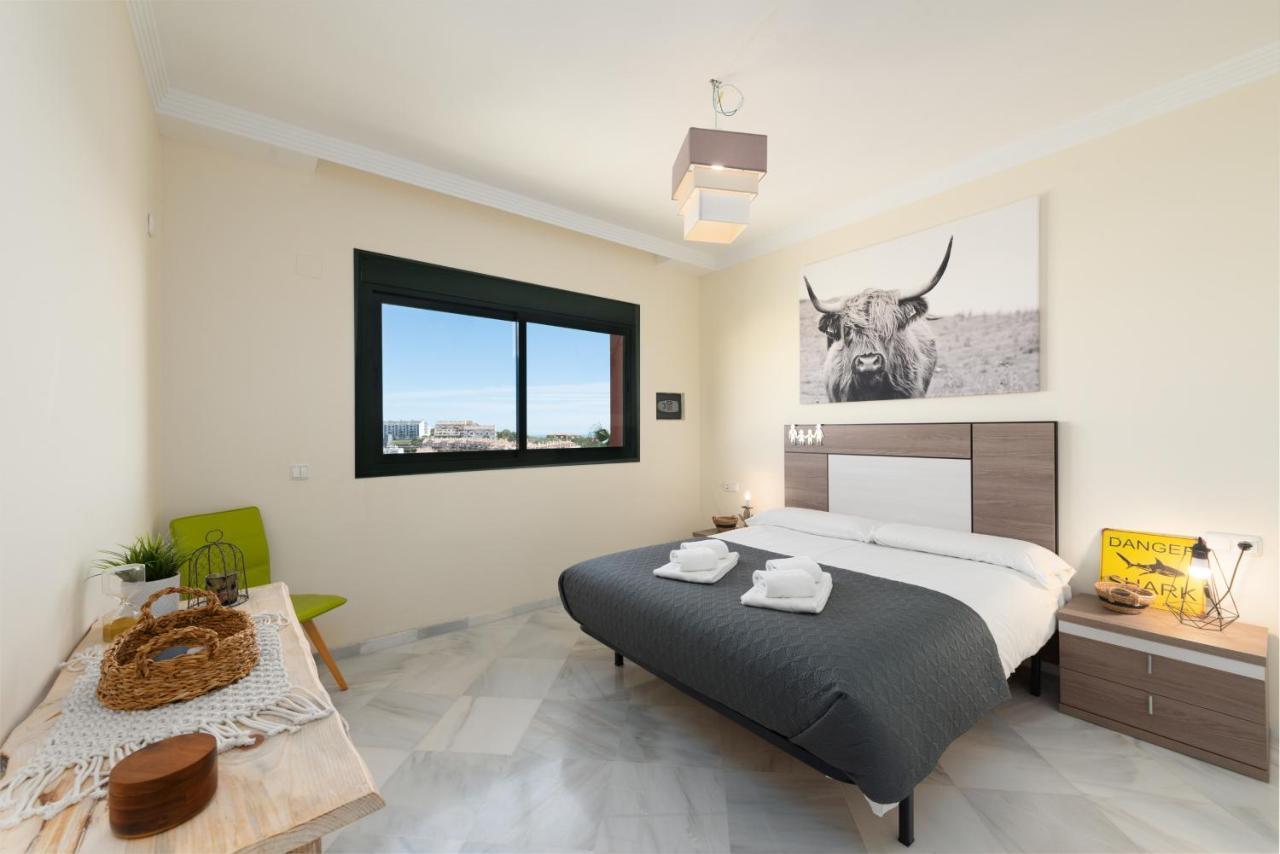 Colinas El Hacho 2320 Sea View Apartment Manilva Bagian luar foto